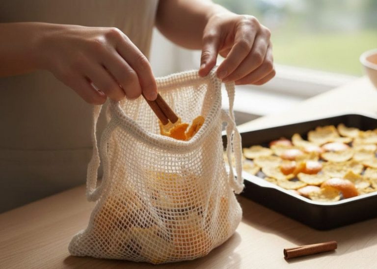My New Year Door Ritual to Hang Orange Peels