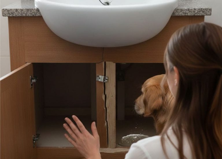 The Night I Heard a “Thump” and Found My Kitchen Sink Collapsing