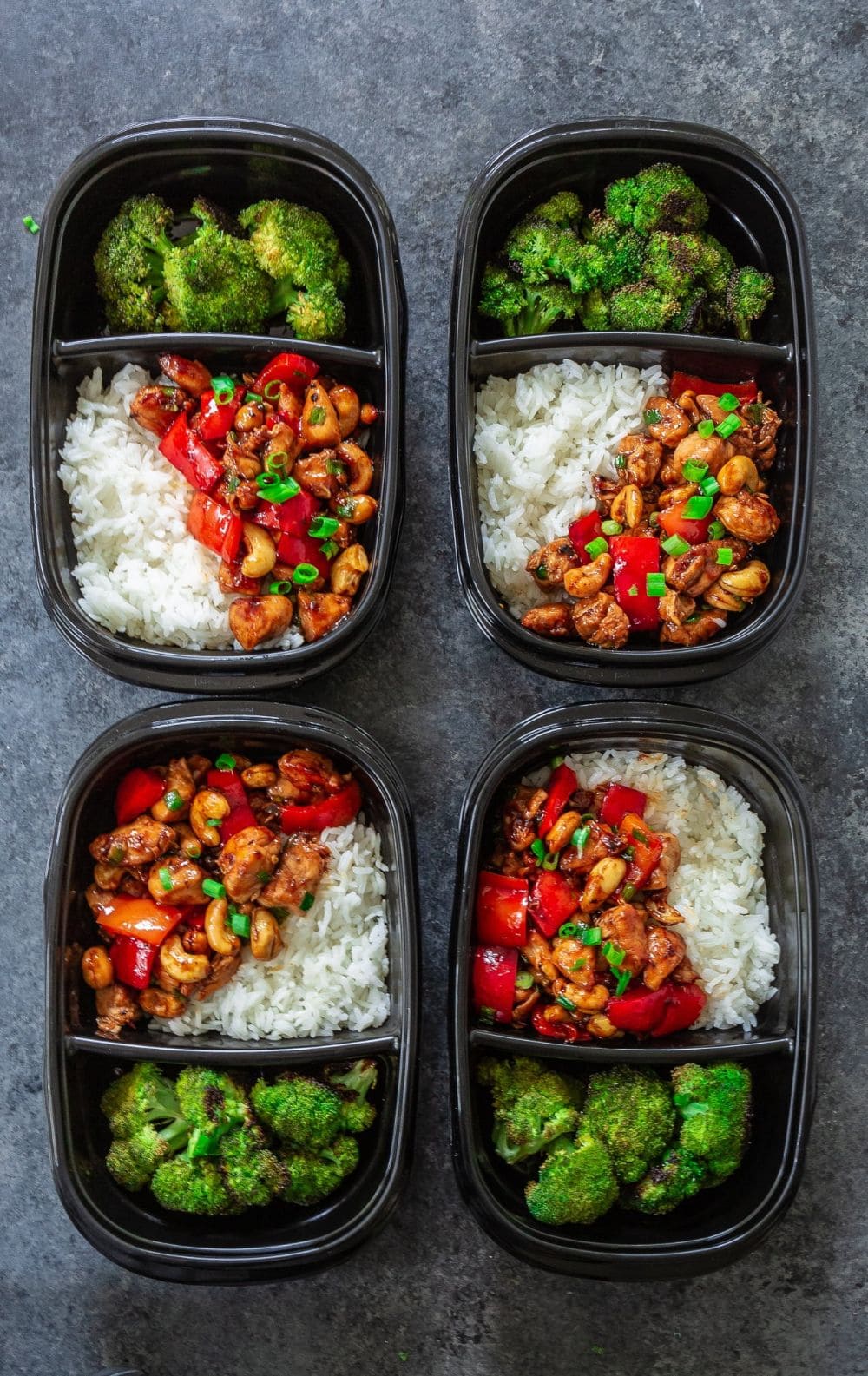 Cashew Chicken Rice Lunch Box