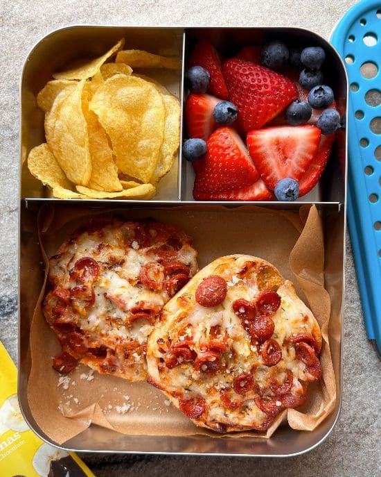 Mini Pepperoni Pizza Lunch Box