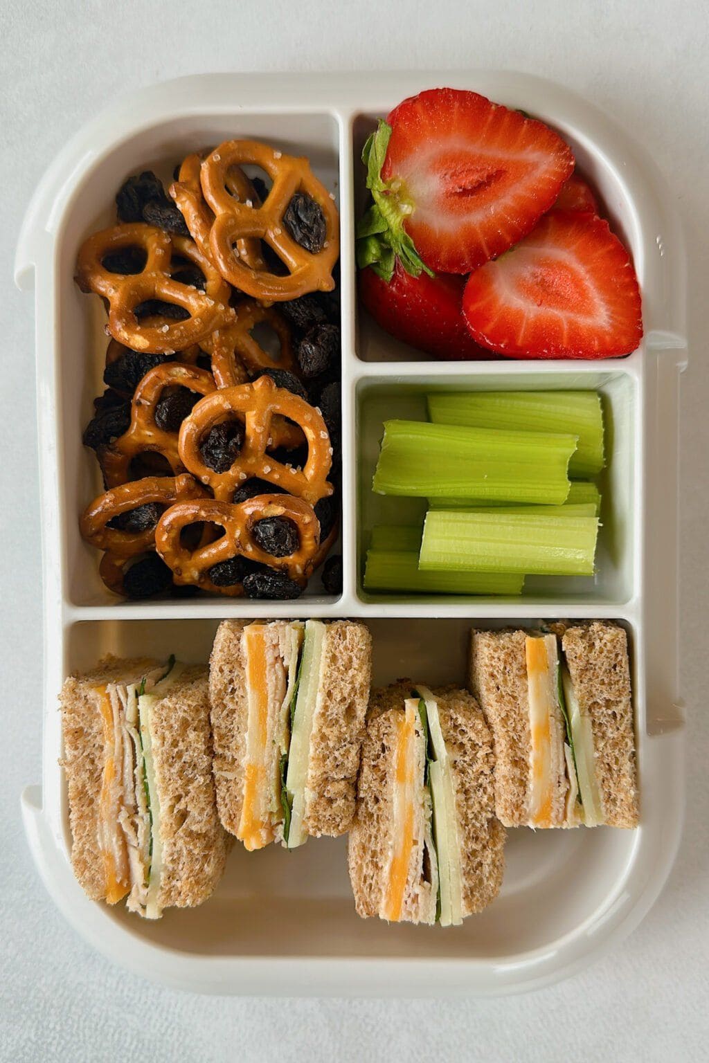 Mini Sandwich Snack Lunch Box