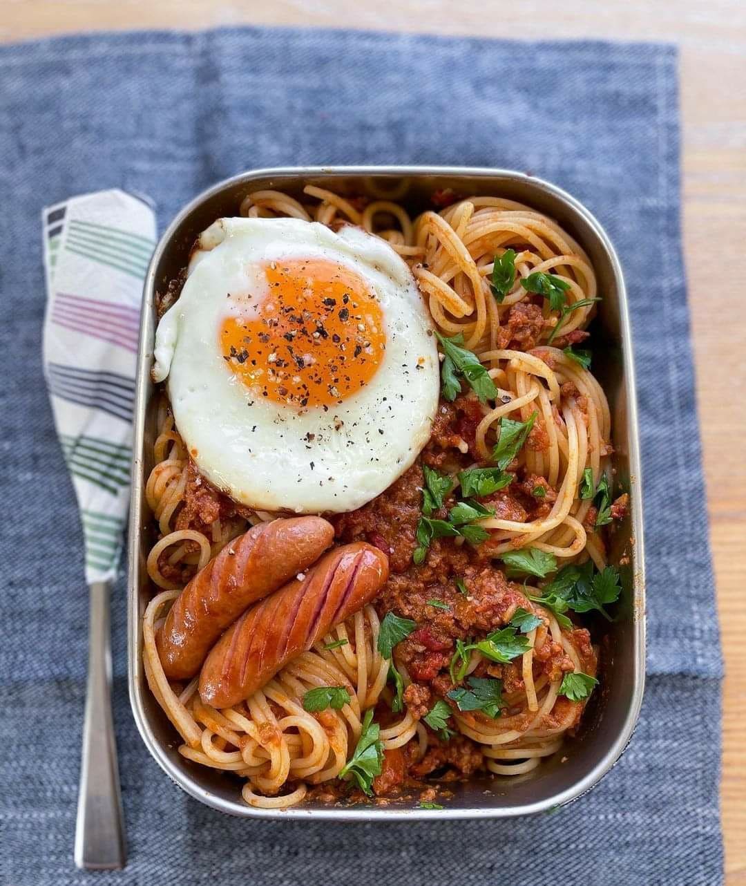 Spaghetti Bolognese Lunch Box